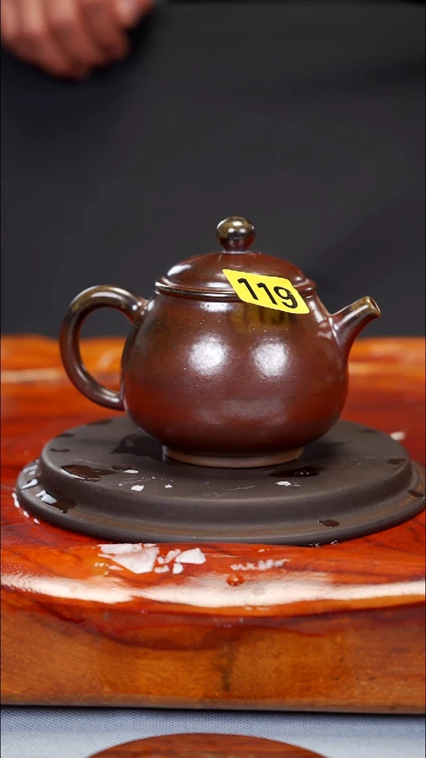 茶盏手工柴烧（壶）119