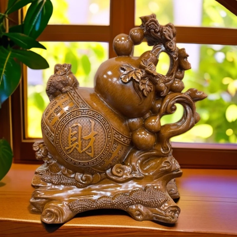 【多福多财】福禄招财客厅玄关乔迁送礼家居装饰好物摆设财神摆件