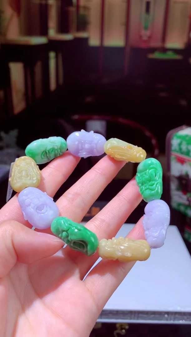 【闪购商品】定制翡翠未镶嵌天然A货翡翠（拍一发一）净货5