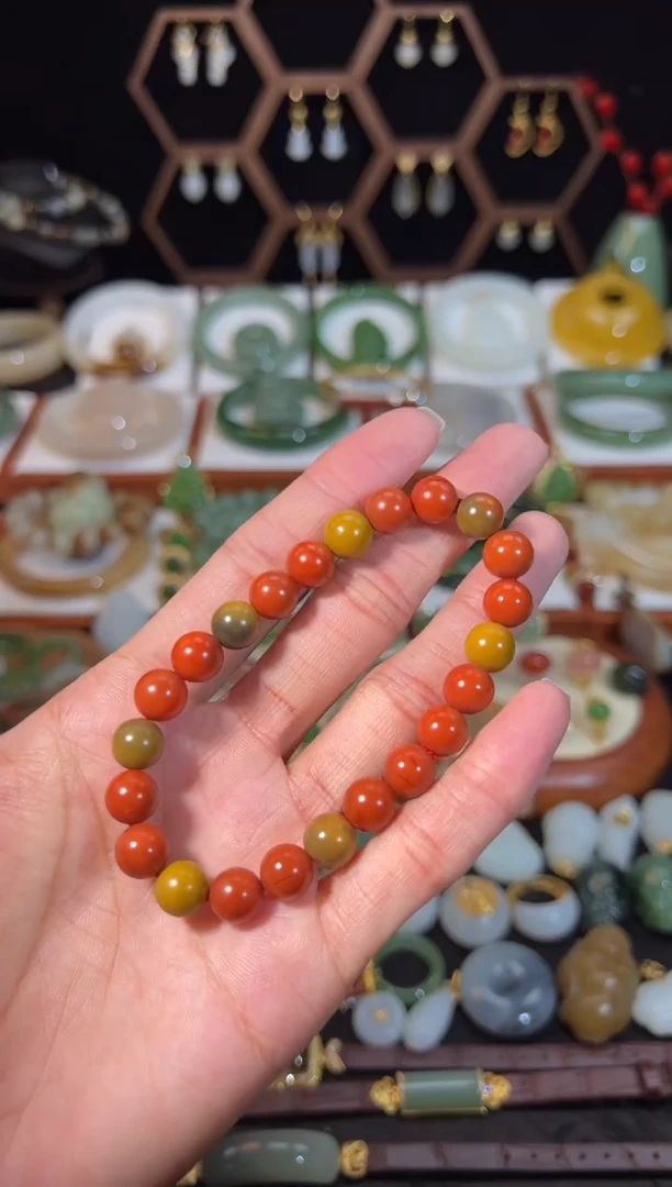 南红玛瑙手串未镶嵌福利