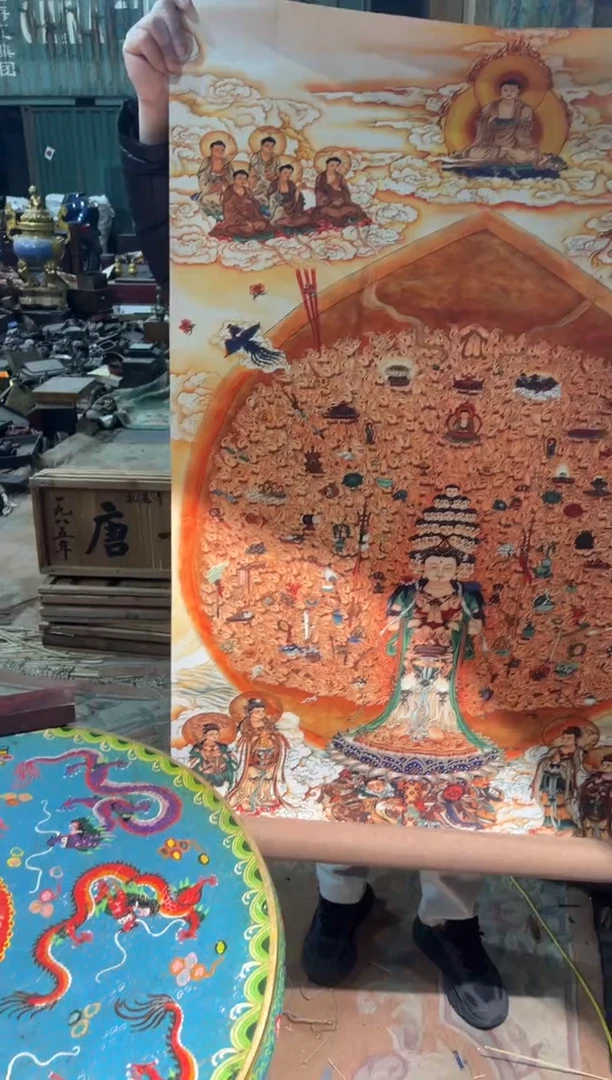 卷轴画卷轴画奥奥的唐卡