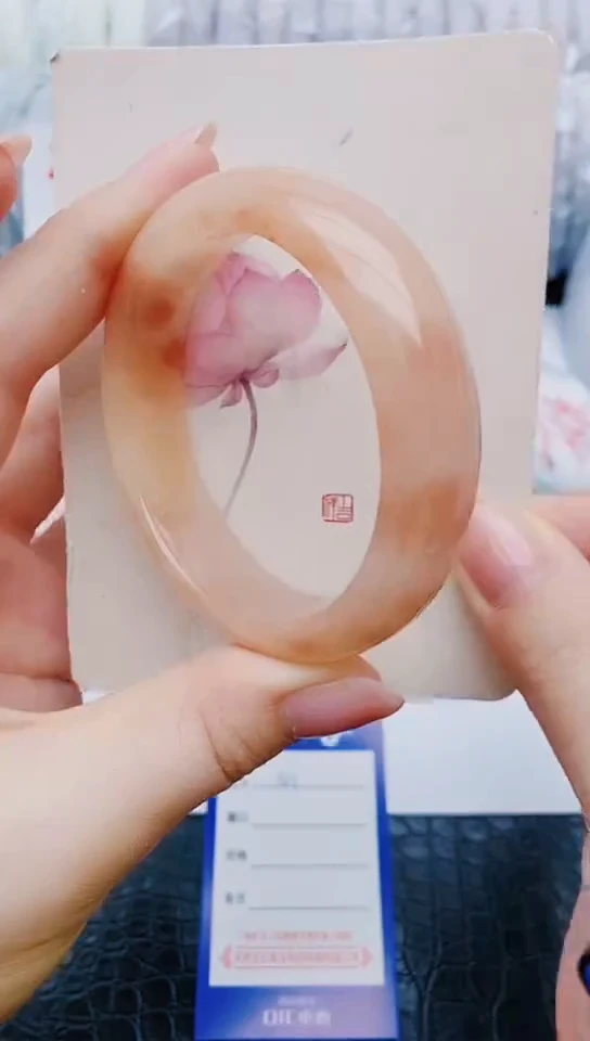 未镶嵌手镯石英质玉x21+55-56