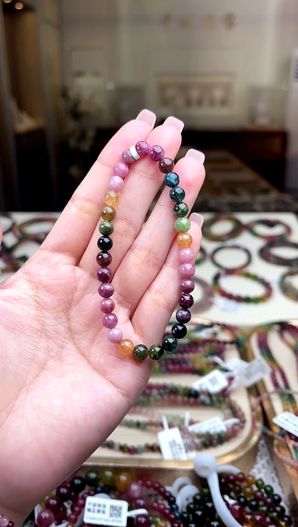 【闪购商品】碧玺/未镶嵌6mm+碧玺单圈多样性发货