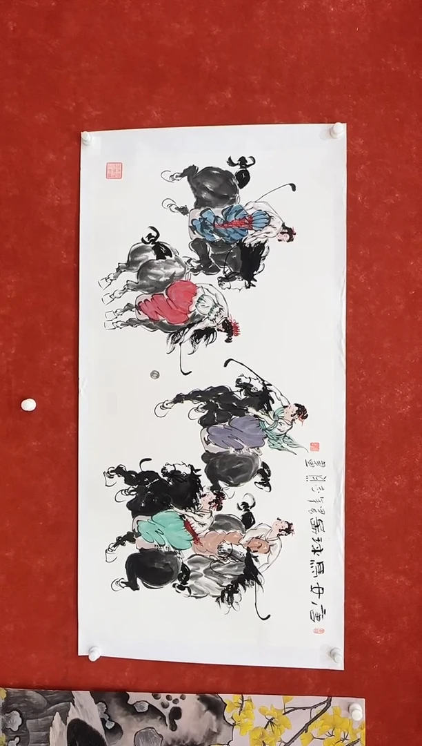 国画9.26-馆藏-郑志宗-四尺-138人民美术家原作