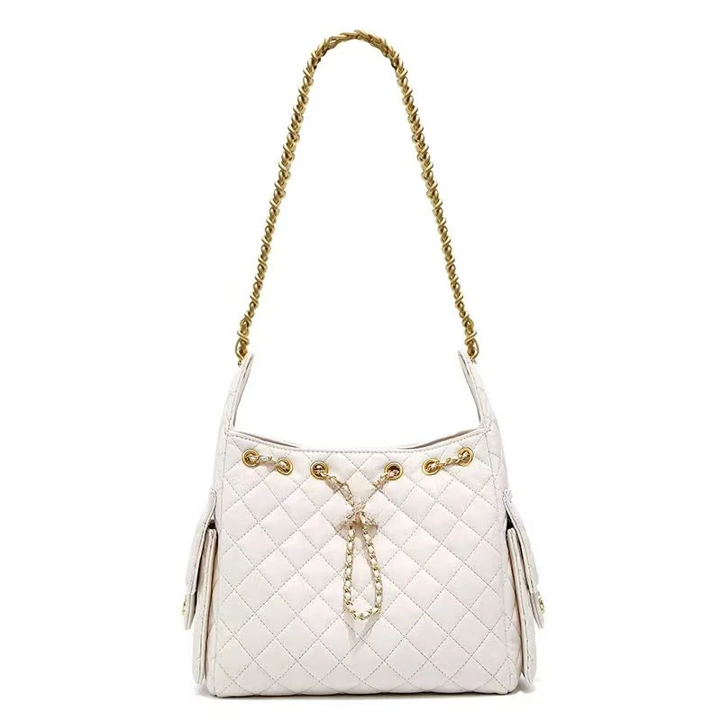 【HIEI】25春夏新款单肩斜挎女包 X0217 白色（尺寸28*13*22）