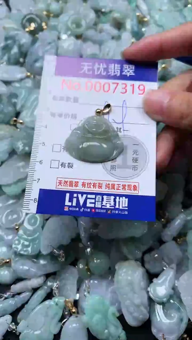 颈饰未镶嵌翡翠7319