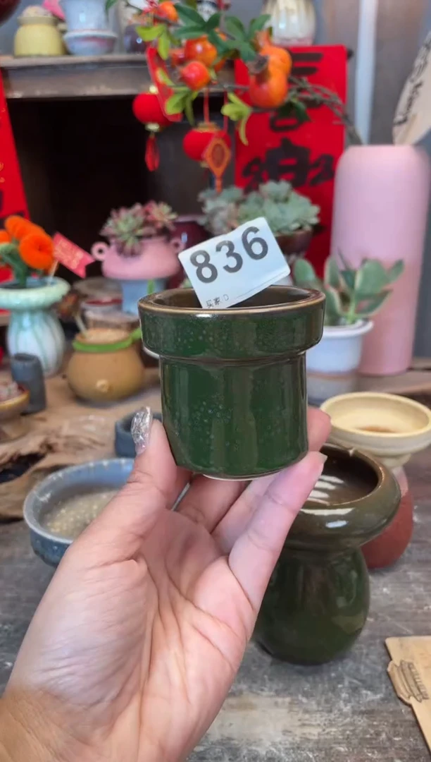 【闪购商品】摆件836知木小芳花盆