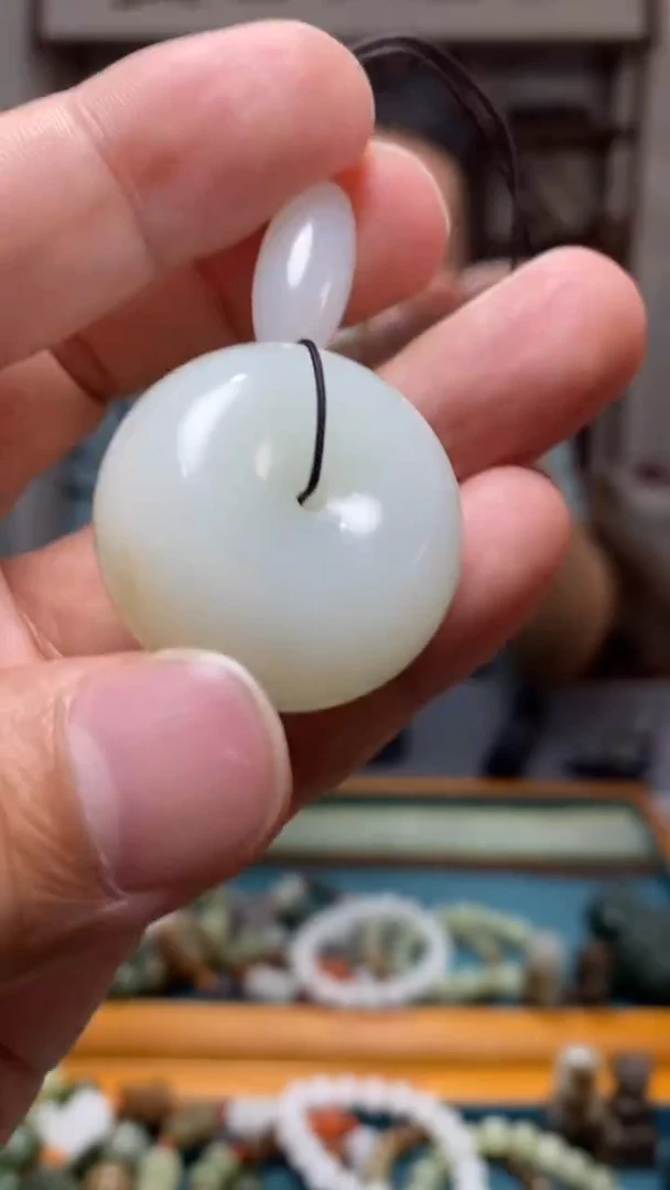 和田玉未镶嵌挂件125