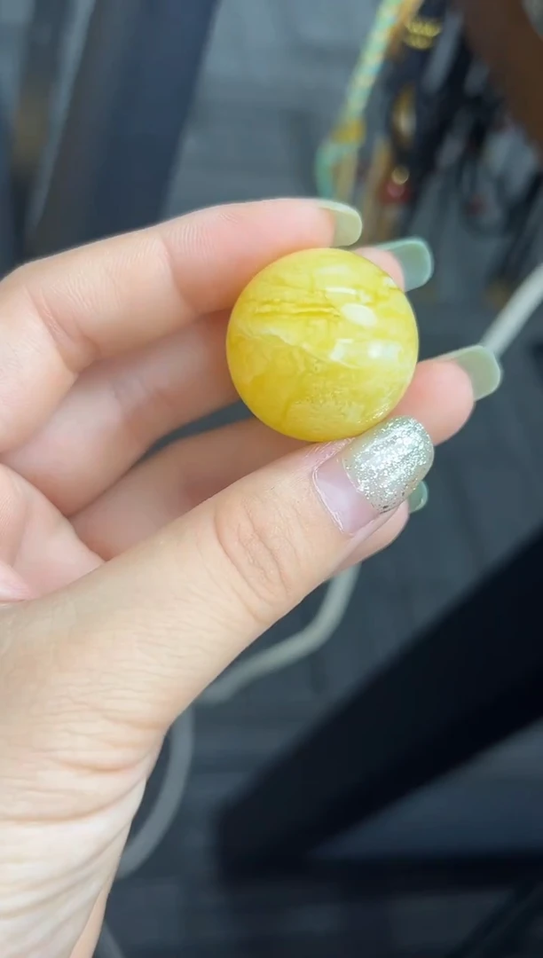 未镶嵌蜜蜡裸石蜜蜡单珠