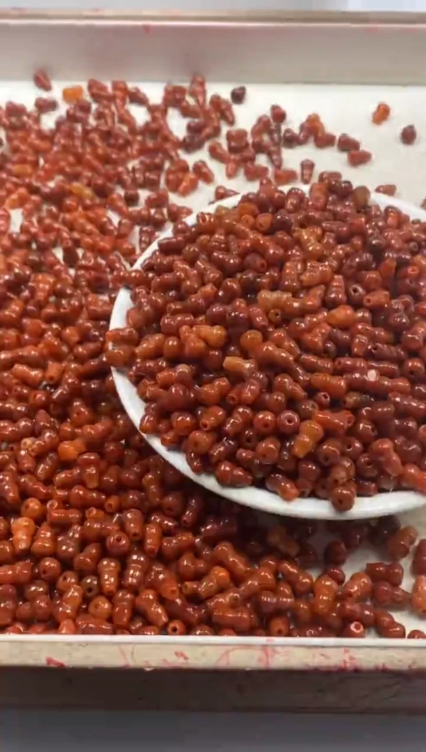 【闪购商品】翡翠颈饰未镶嵌w921红翡葫芦9*6mm*10颗