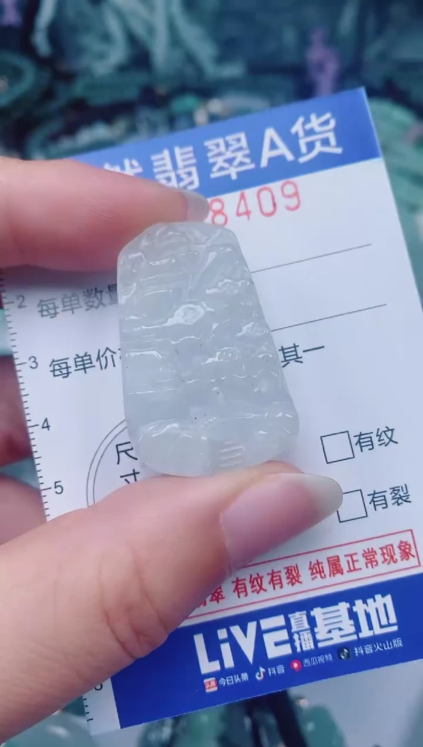 颈饰未镶嵌翡翠00008409