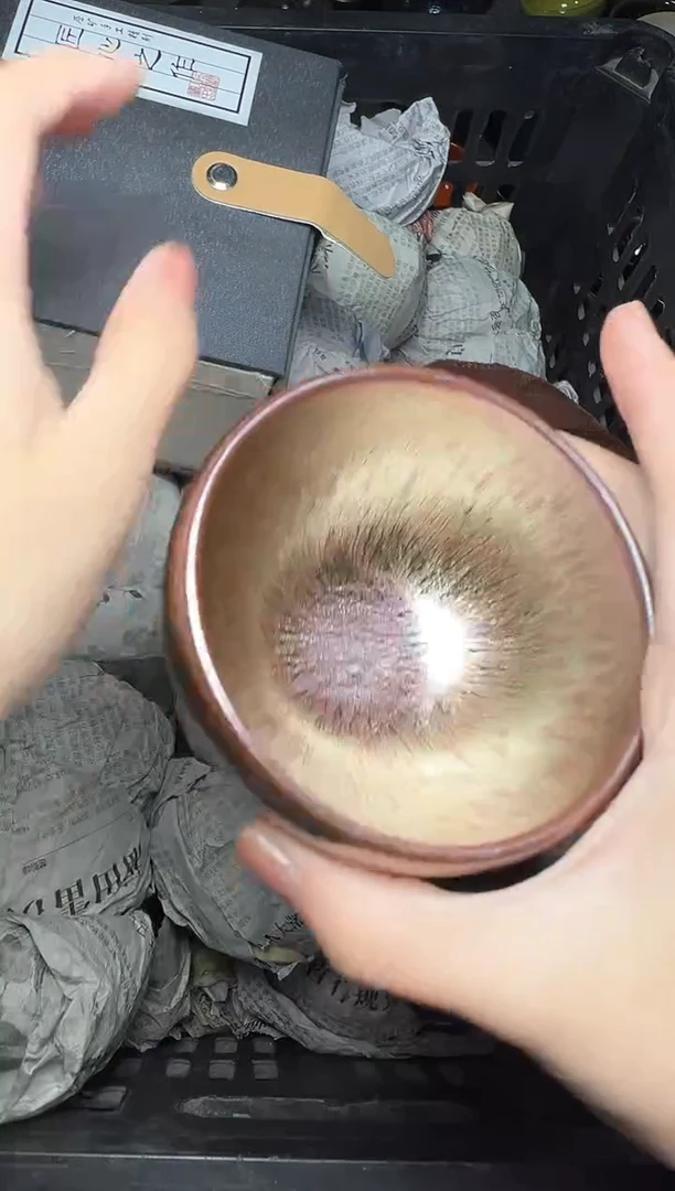 茶盏金丝万缕 盏三疯建盏茶器