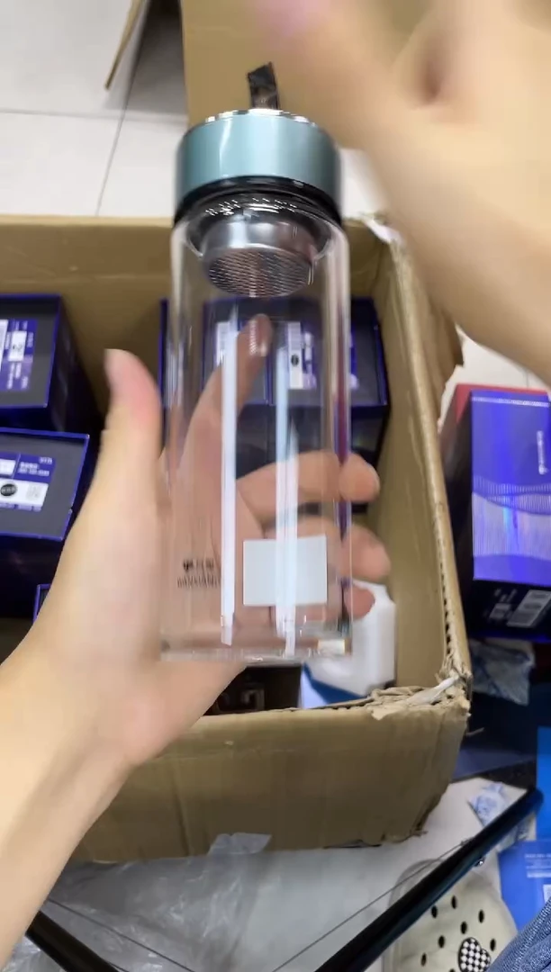 高硼硅玻璃无手柄款万象单层u478-420ml绿