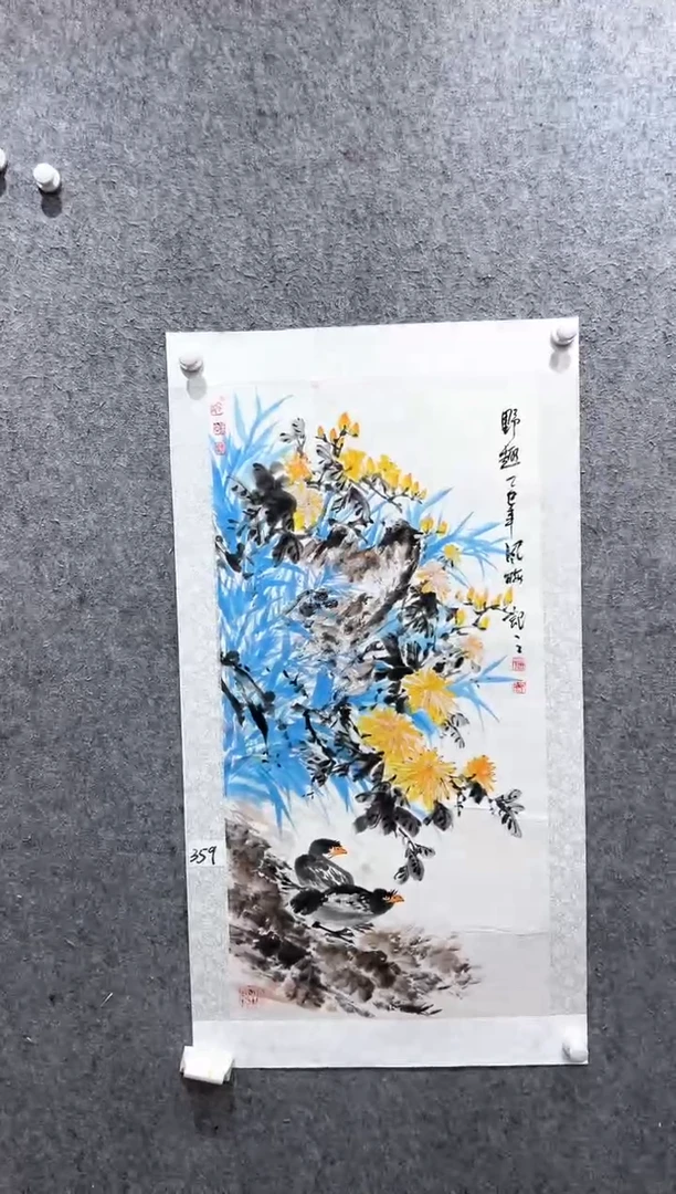 国画邹风梅老师的作品