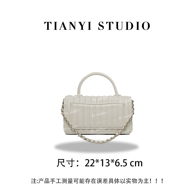 【TY】ZT-95006-奶昔白 轻奢高级韩版单肩潮流时尚简约女包