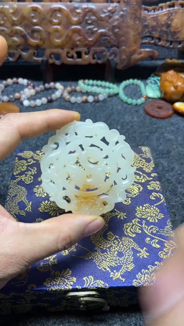 未镶嵌蛇纹石玉吊坠(不含链)直播间专用链接