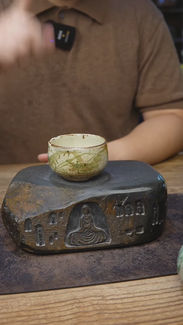 甘石陶艺志野手绘642