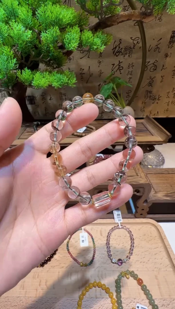 未镶嵌手串水晶手饰@@
