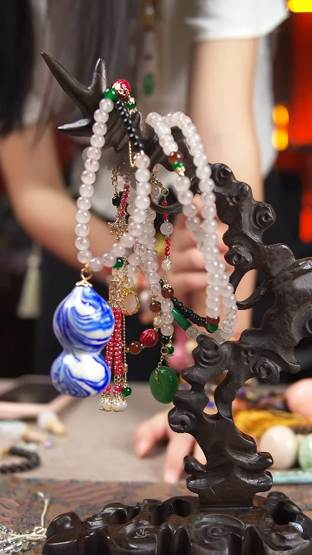 098玖澄文创漆艺葫芦国风配饰葫芦系列