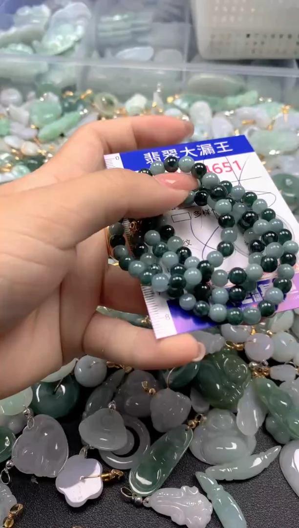 颈饰未镶嵌翡翠4651