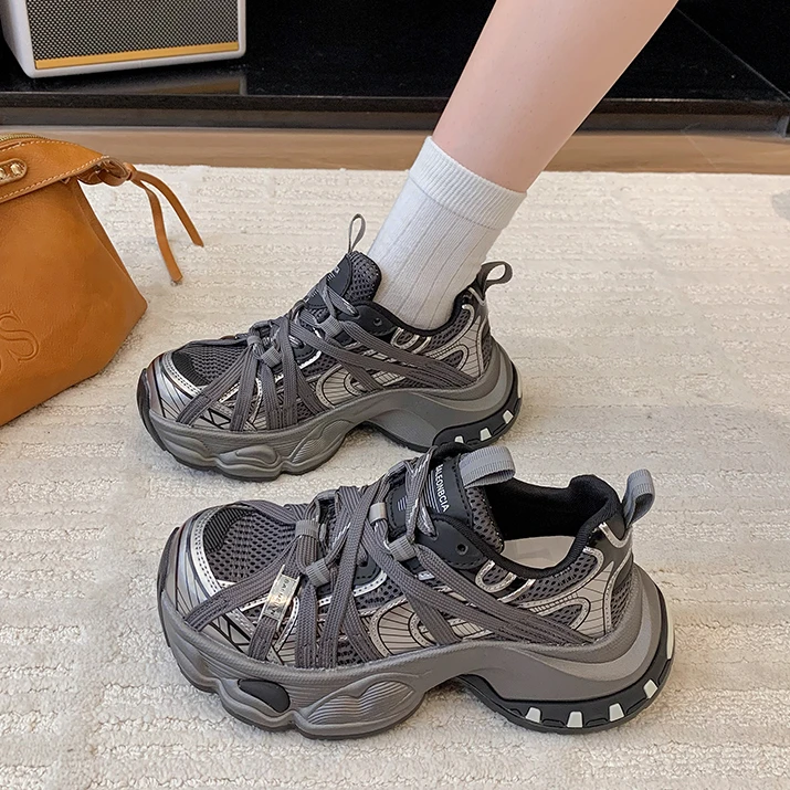 老爹鞋女ins运动鞋秋季透气时尚休闲百搭网面女鞋韩版潮流5808