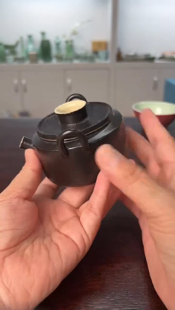 龙泉云间青瓷小米茶器