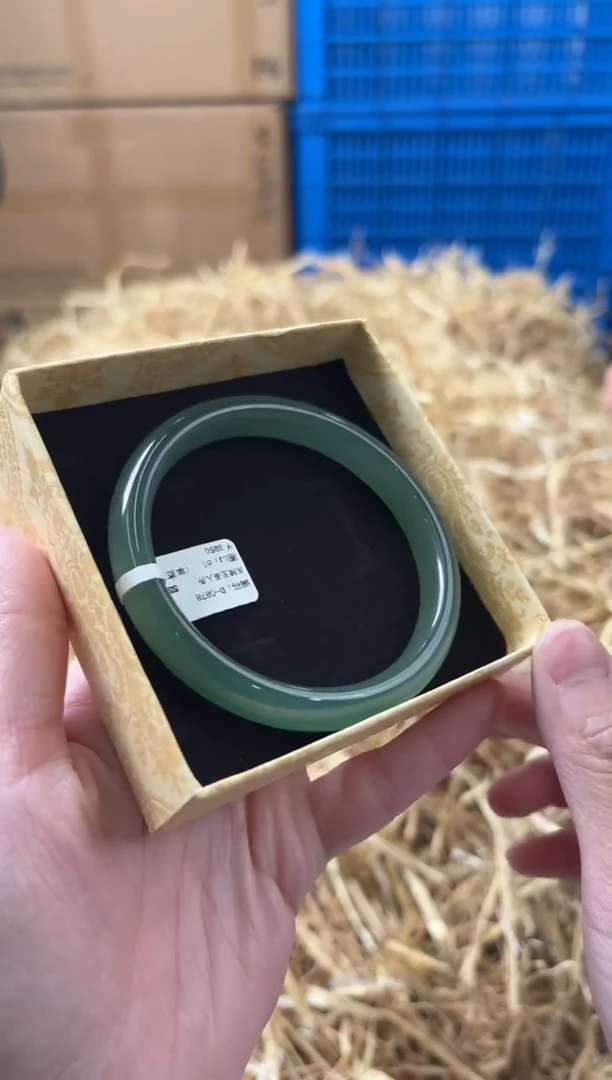 未镶嵌手镯石英质玉D-0878