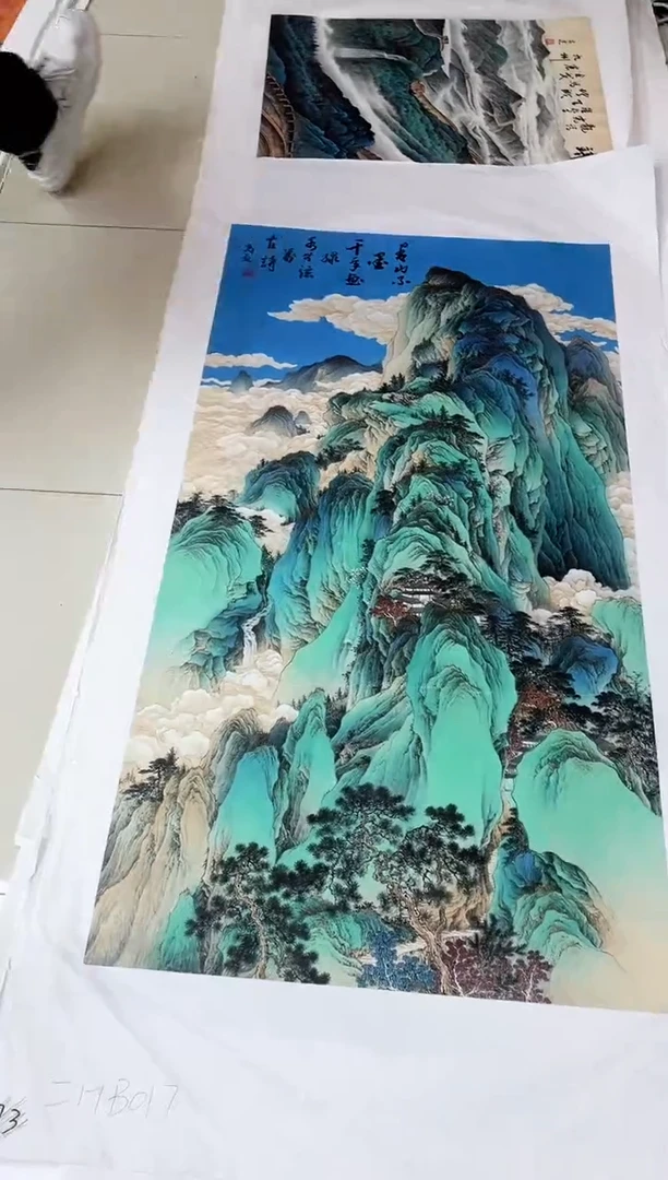 国画国画九霄甄选国画作品zhb017