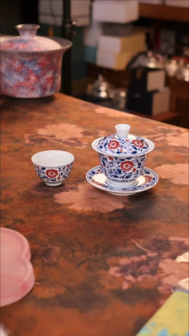 【闪购商品】陶瓷茶具（无礼盒无茶盘）@@A11988