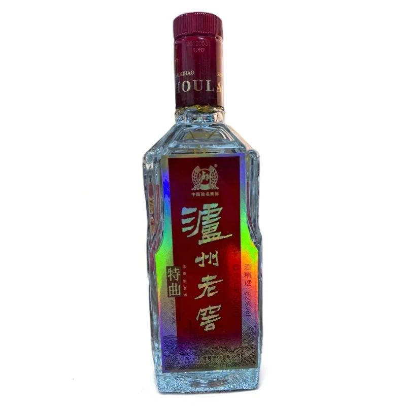 泸州老窖【2012去盒】泸州老窖 特曲 浓香型白酒单瓶装52度500ml