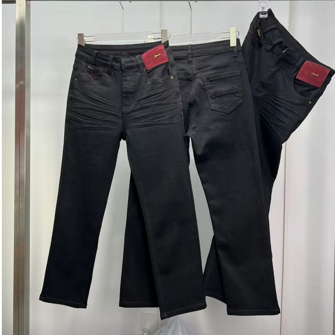 BAOLUOFEIMILI/保罗菲蜜丽6686款设计款女牛仔裤