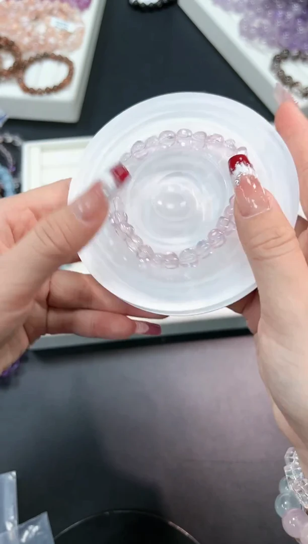 【闪购商品】水晶手串未镶嵌14g多样性发其一/1条默认微瑕