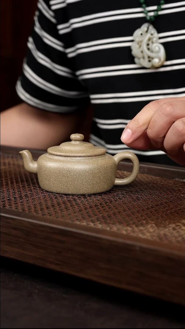 茶壶紫砂青段蓄帽