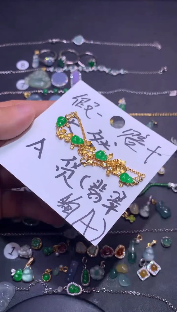 翡翠银S925镶嵌吊坠(不含链)龙**妈1