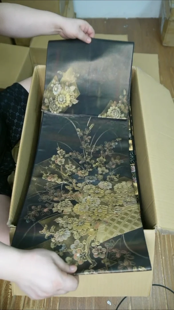织绣织锦13金彩花卉