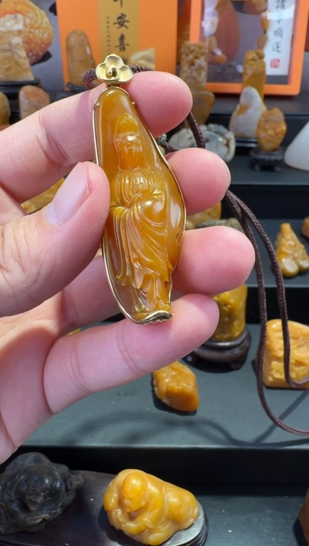 【闪购商品】田黄石半知田黄直播间