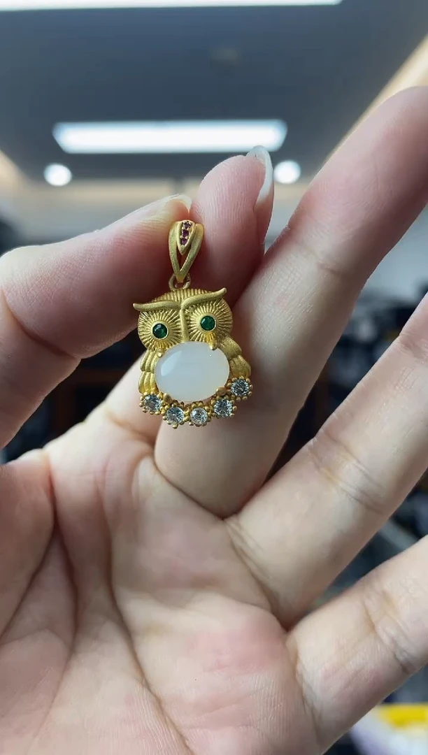 【闪购商品】和田玉·银S925镶嵌多样性一件发货