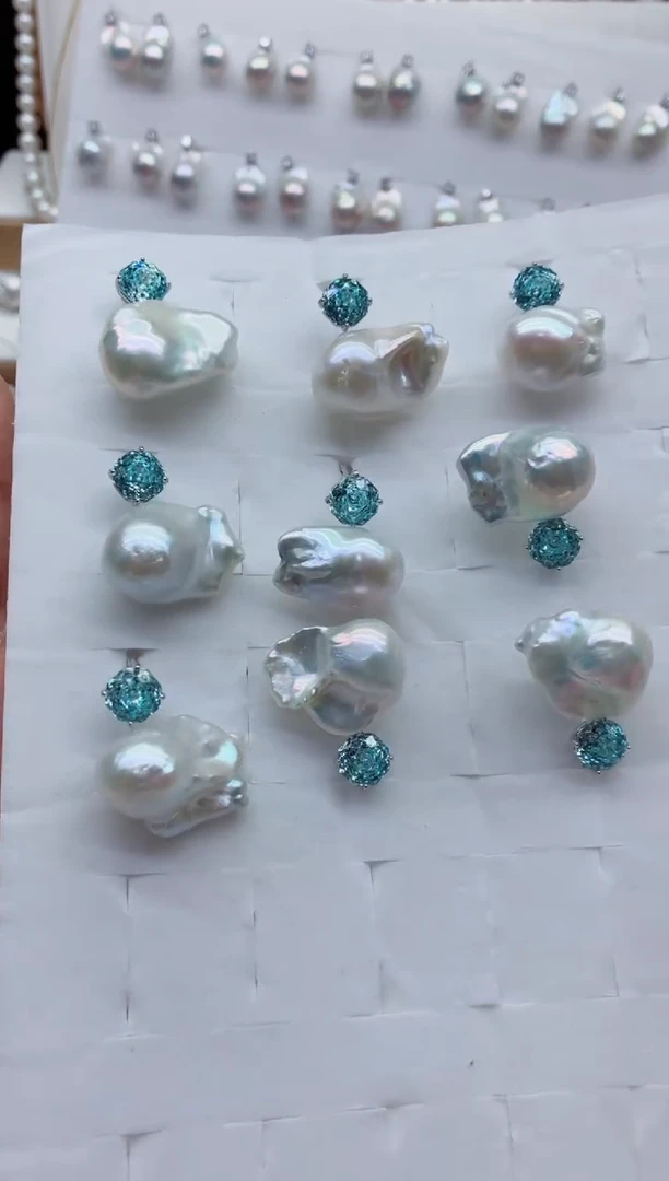 戒指合金淡水珍珠多样性发其一，非无暇
