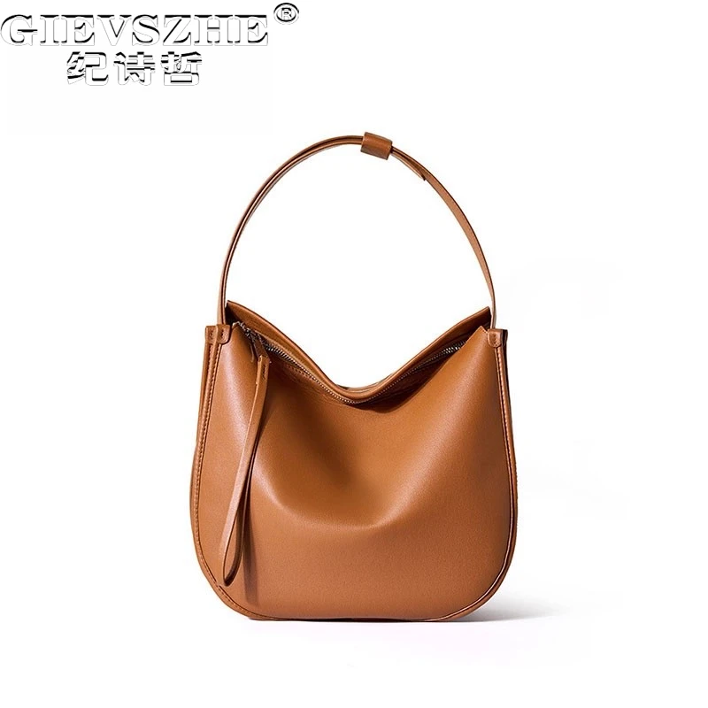 纪诗哲包包女款水桶包托特包通勤单肩包送女友老婆生日情人节礼物