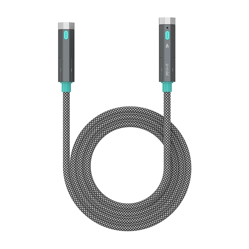 颂利乐/SLILE2025新品240W发热丝点火带灯数据线编织款