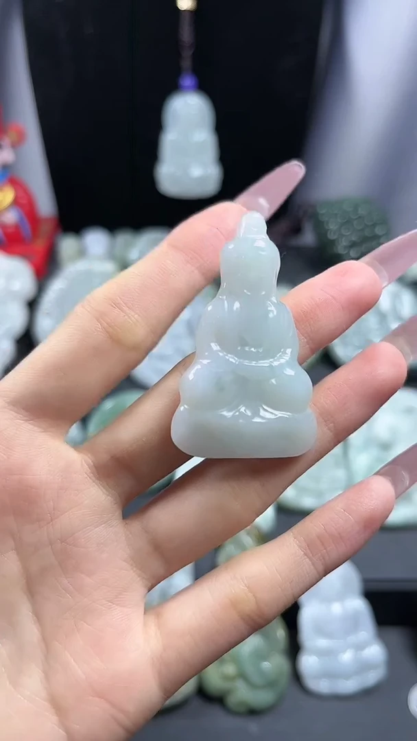 【闪购商品】翡翠颈饰未镶嵌祖师爷