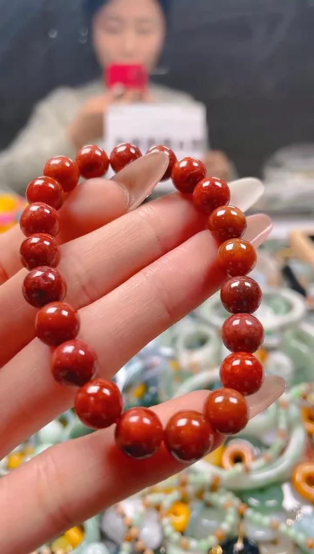 【闪购商品】翡翠颈饰未镶嵌7-8MM/Y/翡翠A货一图一物