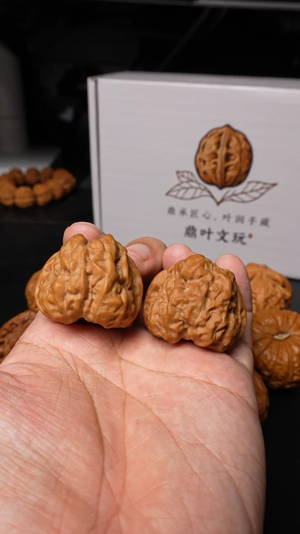 吊坠文玩核桃蛤蟆头全品36mm