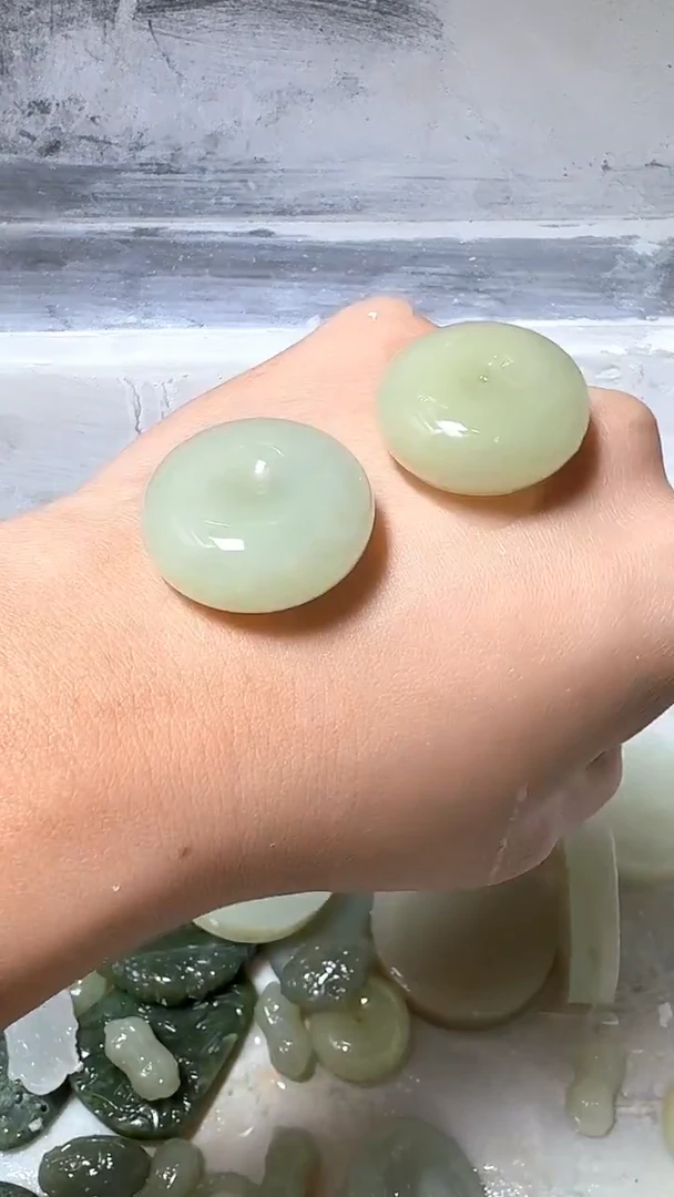 颈饰未镶嵌和田玉平安扣-多样性发货-拍一发一