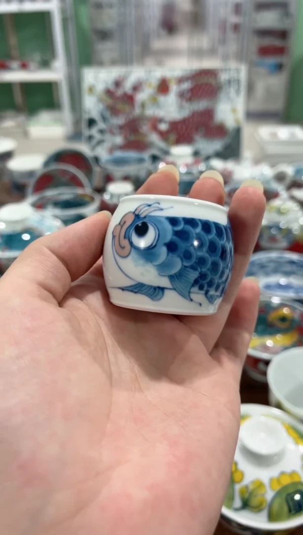 拙明院（福利价格）蓝鱼盖置