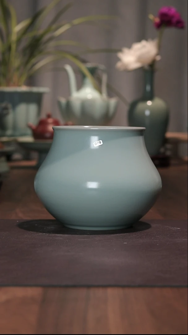 盘渣斗（匠壹闲集当代汝官窑）