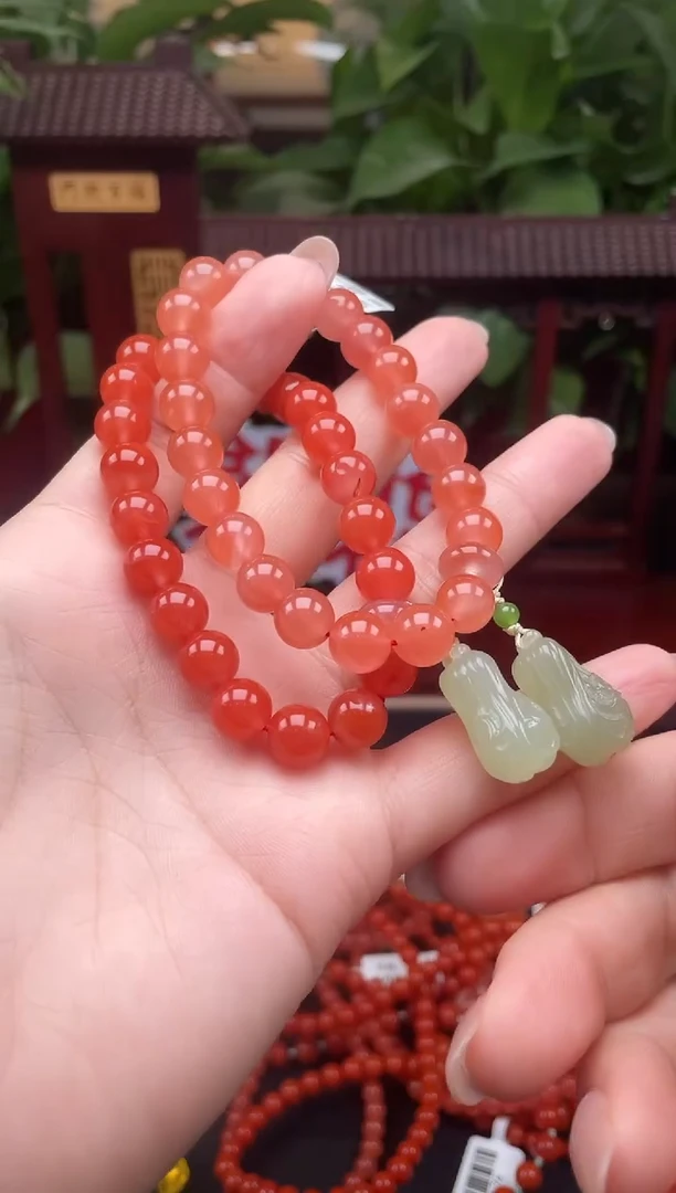 未镶嵌手串南红玛瑙XB01多样性发其一