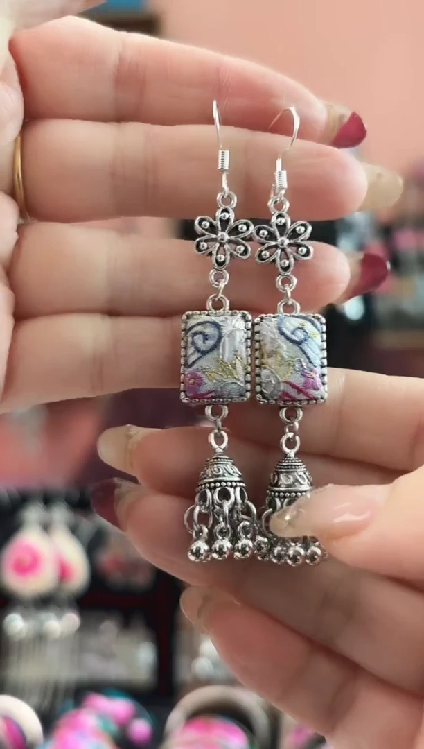 织绣艺枝独绣手工饰品123