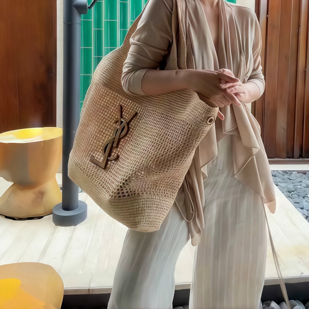 SIQIYOUNG 亚麻条纹裤