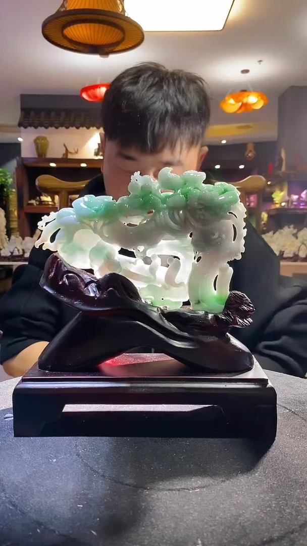 【闪购商品】定制翡翠未镶嵌03/0226/W/花